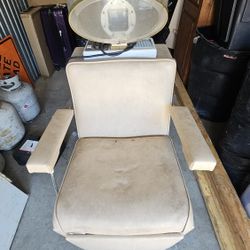 Vintage Hair Dryer Chair