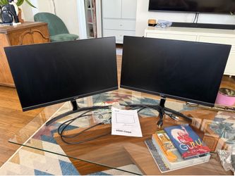 Two Acer Computer Monitors