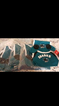 San Jose Sharks Baby Onesies