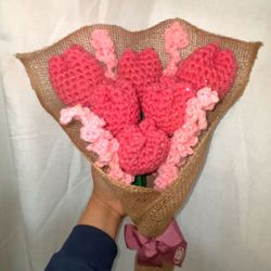 crochet tulips