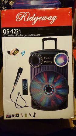 power speaker.