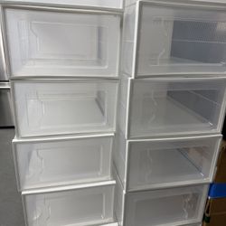 Stackable Shoe Boxes Great Condition Fits Men And Women’s Shoes