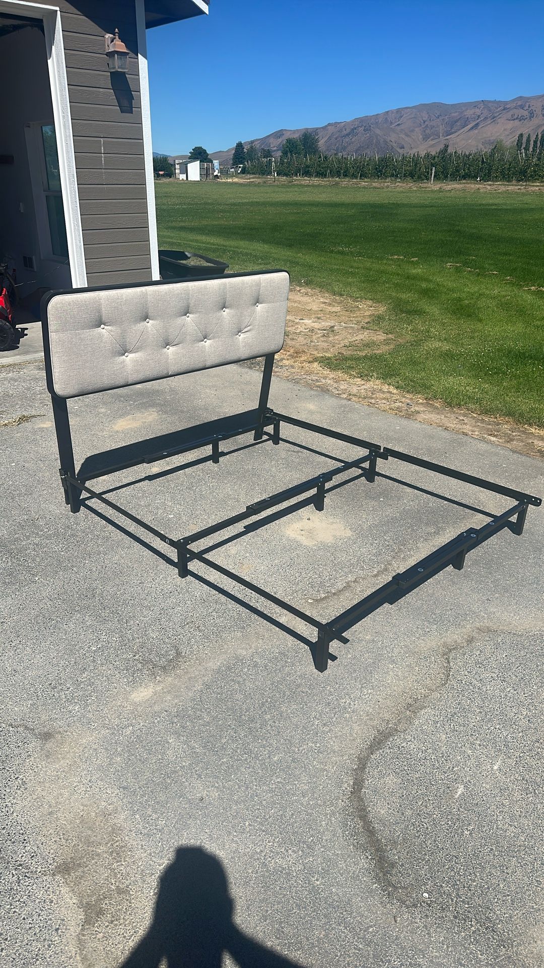 Queen Bed Frame With Headboard