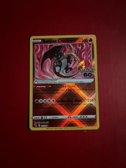 Radiant Charizard Pokémon card
