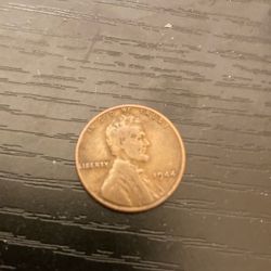 1944 Lincoln Wheat Penny With No Mint Mark And Double Defect