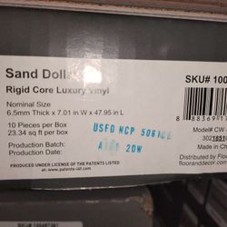 Nucore Sand Dollar Luxury Vinyl 