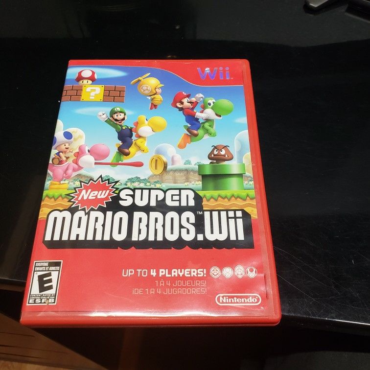 New Super Mario Bros Wii