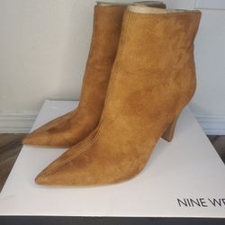 New Size 9 Nine West Suede Boots 