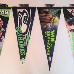 Seattle Seahawks NFL Football PENNANT Banner