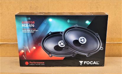 Focal RCX-570 Auditor Series Car Speakers 5"x7" 2-Way Coaxial Speaker Set 120 Watts Auditor Series 🚨 Payment Options Available 🚨 No Credit Needed 🚨