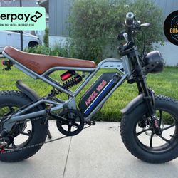 🏆 Akez 350W Compact Fat Tire E-Bike | For Teens & Kids | 6-Month Warranty