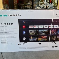 Hd10 65” Hisense Smart 4k Uhd Led Tv 