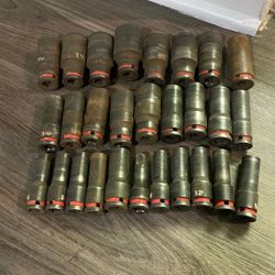 Milwaukee 1/2 Inch Impact Shockwave Socket Set