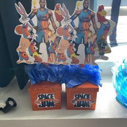 Space Jam Birthday Centerpieces 