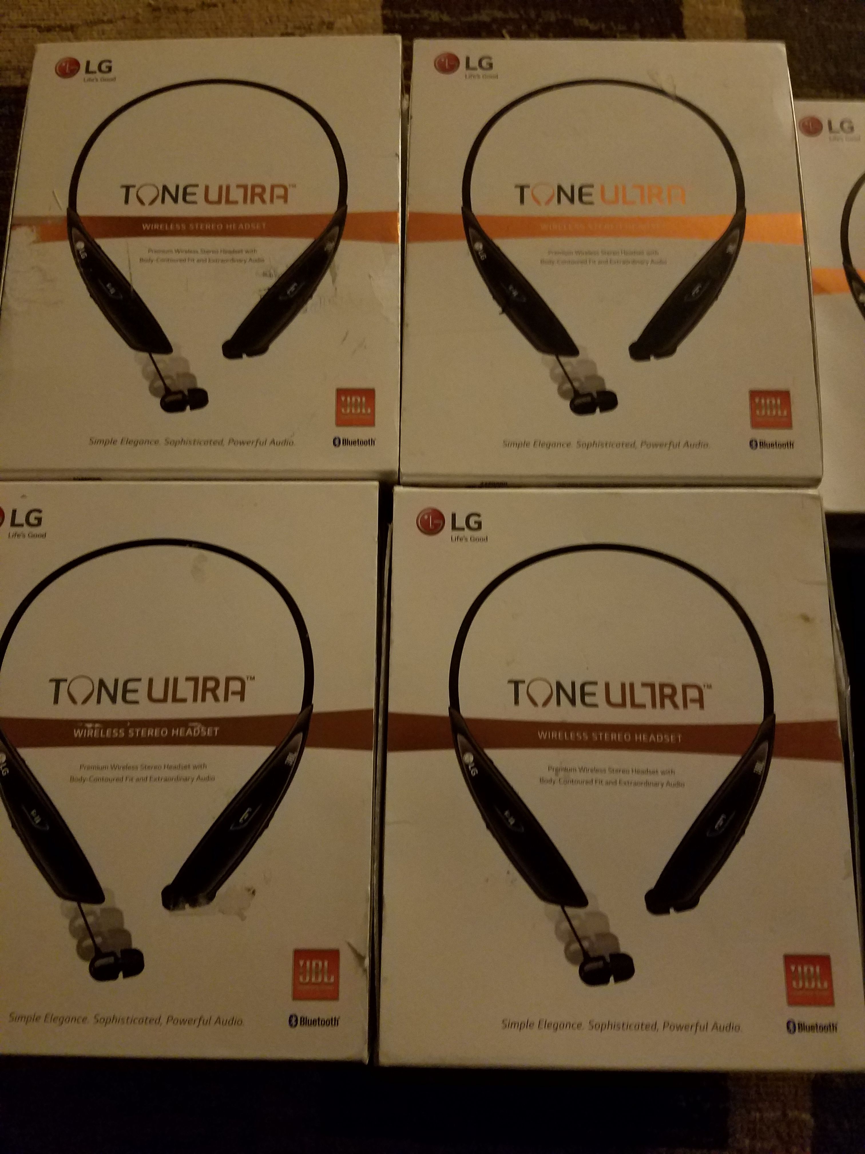 LG HBS-810 Tone Ultra Premium Wireless Bluetooth Stereo Headset (Black)