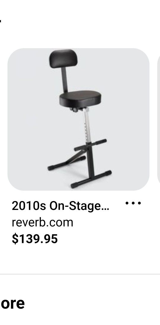 On Stage Musician Chair