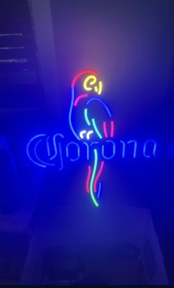 Corona Neon Sign