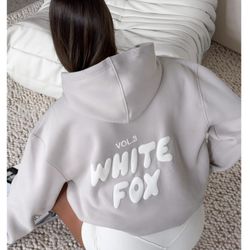 White Fox Hoodie