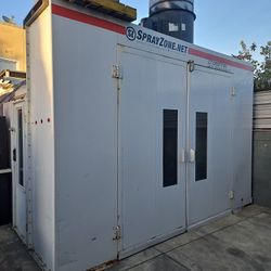 Industrial Spray Booth – SprayZone Crossfire Semi Down-Draft