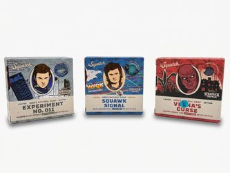 Dr Squatch Stranger Things Soap 3 Bar Lot Limited Edition