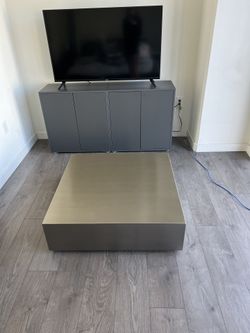 Stainless Steel Coffee Table 