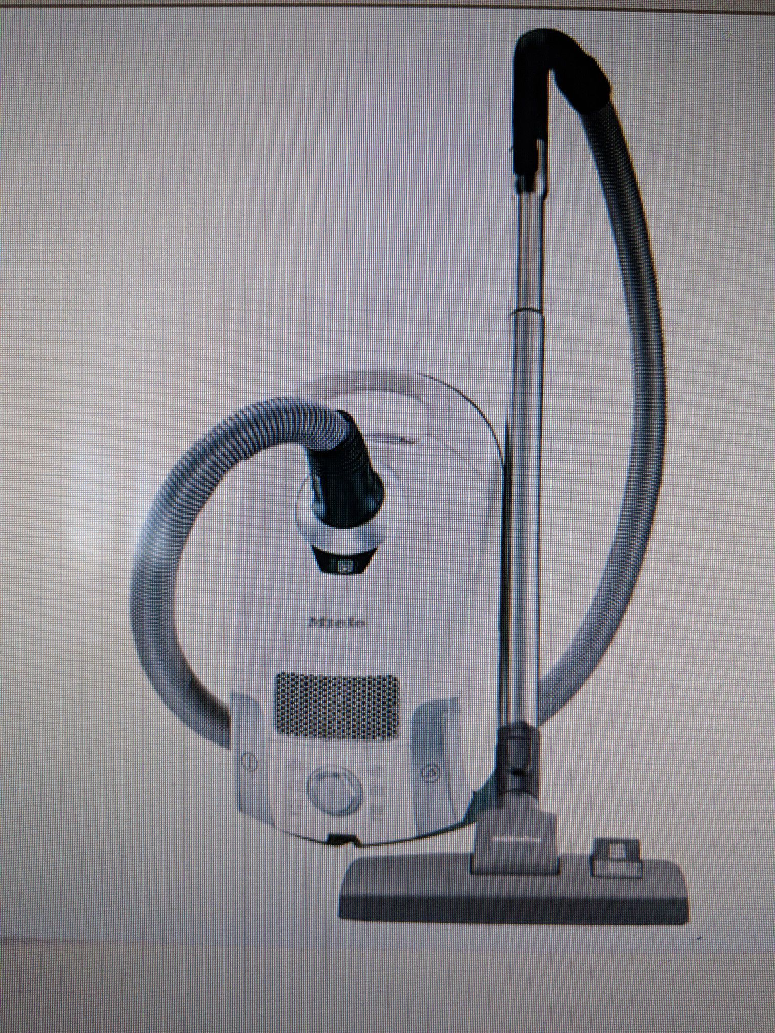 Miele Compact C1 Pure Suction Canister Vacuum White