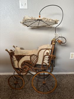 Victorian Doll Stroller 