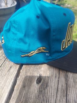 🏈 Vintage 1990s Jacksonville Jaguars Snapback Hat – NFL Retro Team Cap