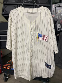 Baseball Jersey With U.S.A. flag 2X