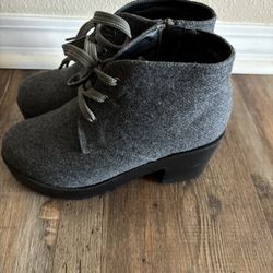 Platform Heeled Boots