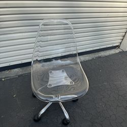 Desk Chair, Clear