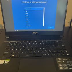 MSI Gaming Laptop