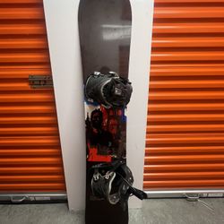 Palmer Snow board With Flow Bindings 