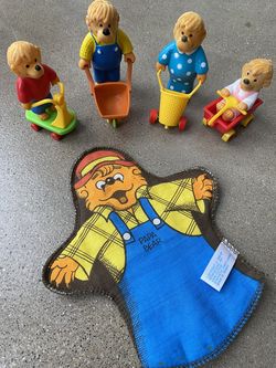 1980s Berenstain Bears Toys