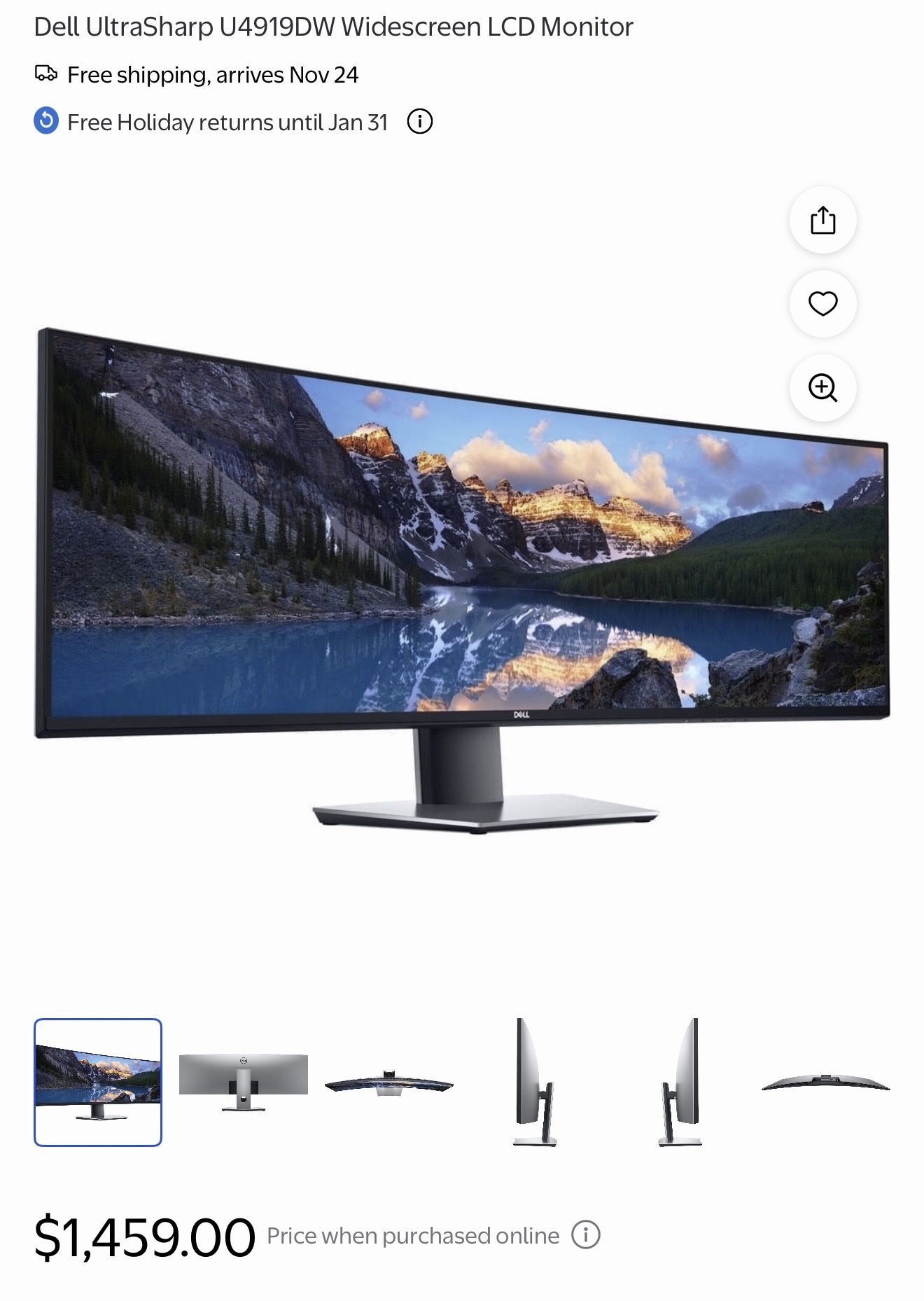 Dell Monitor U4919DW