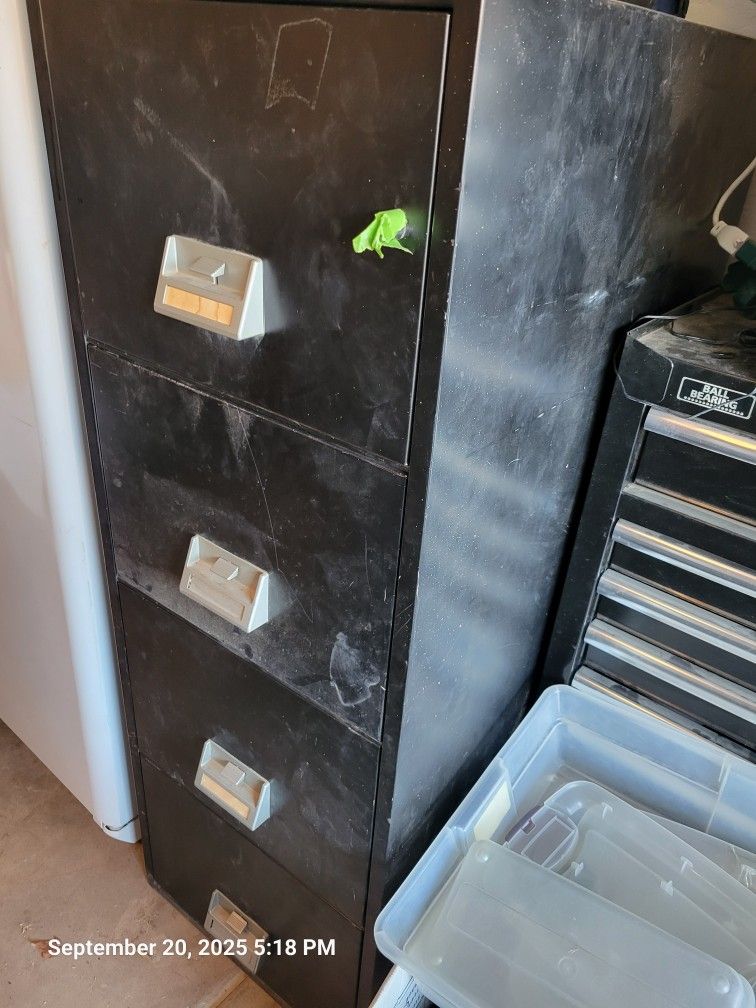 Concrete Fireproof Gun Safe/Filing Cabinet 