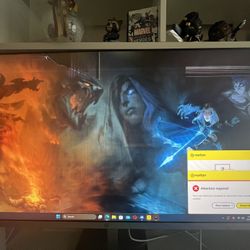 2 HP 27 Inch monitors