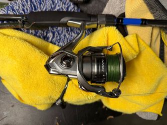 Shimano Nasci Spinning Reel and dobyns mavric