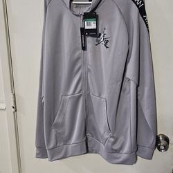 NEW JORDAN ZIP UP JACKET WITH TAGS SIZE LARGE FOR MEN 