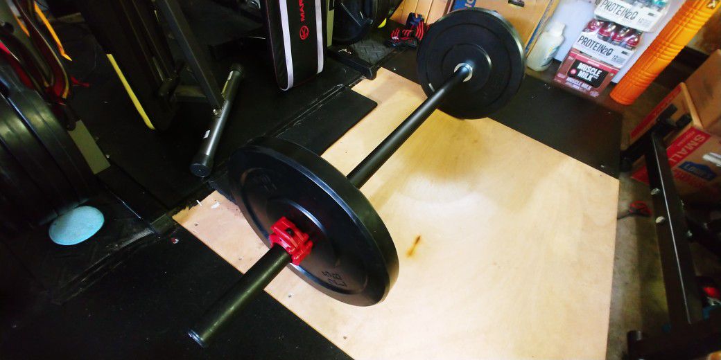 Axle Hipthrust Barbell With Lockjaw Collars