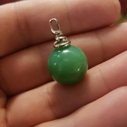 Beautiful  Christensen Agate Necklace Charm 925