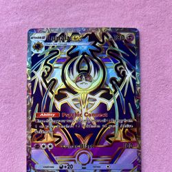 Lunala EX – Lunar Eclipse Holographic Art Pokémon Card ✨