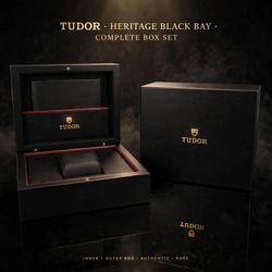 Tudor Heritage Black Bay Watch Box Set - Inner + Outer Box Complete