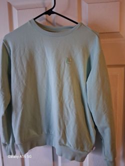 Womens fila mint small pullover witb pockets like new