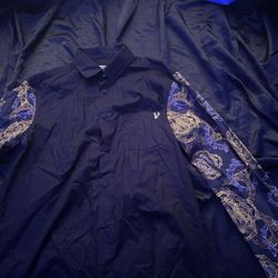 Long Sleeve Versace Jean Collard Shirt