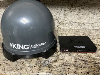 Dish king satellite dish & receiver