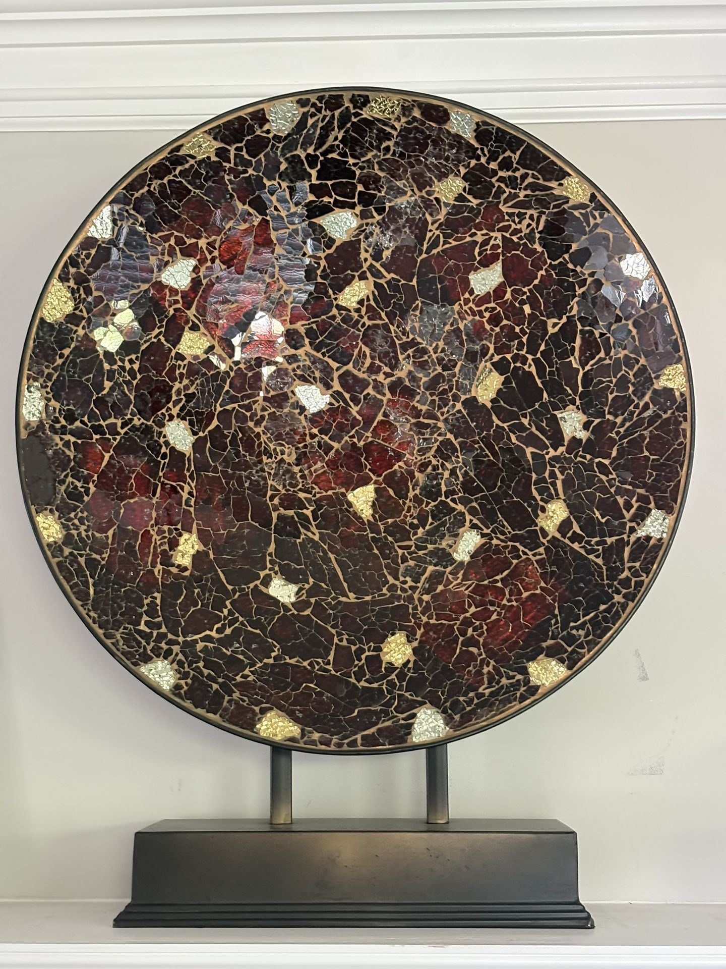 Glass Plate Decor