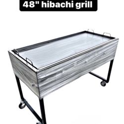 48” Taco Cart/ 48” Hibachi Carts/ New Grills/ Hamburger Carts/ Griddles/ Catering Carts