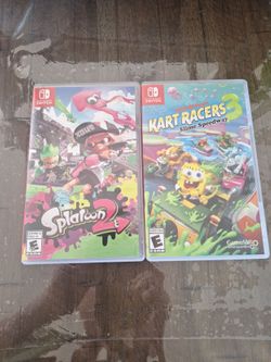 Splattoon 2 and kart racers 3