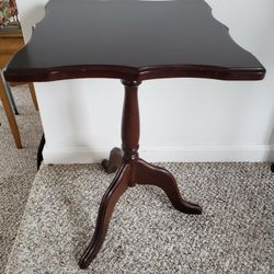 Bombay Company wood tilt top table